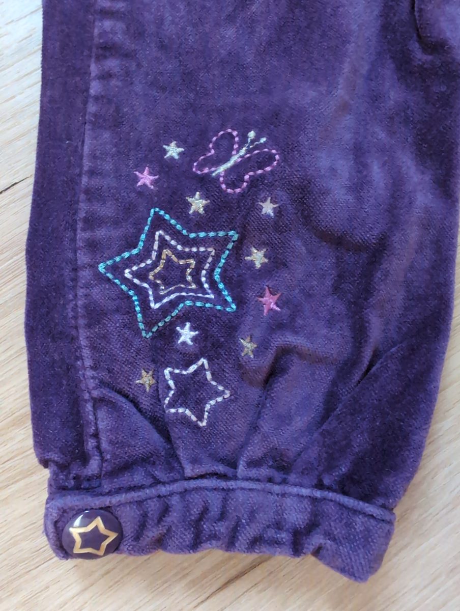 Schmetterlingsset mit bedrucktem Shirt und Hose 2
