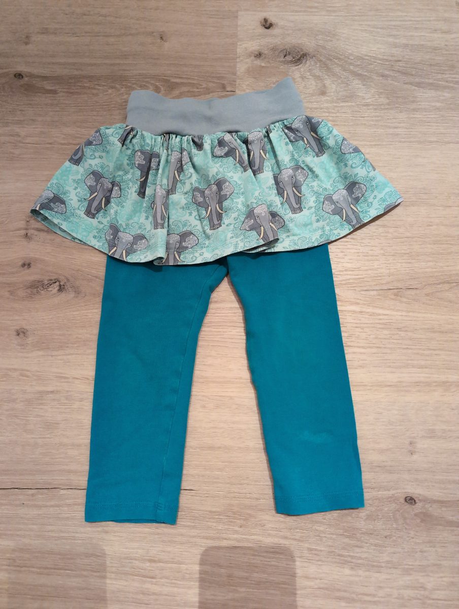 Laufrock-Leggings Türkis