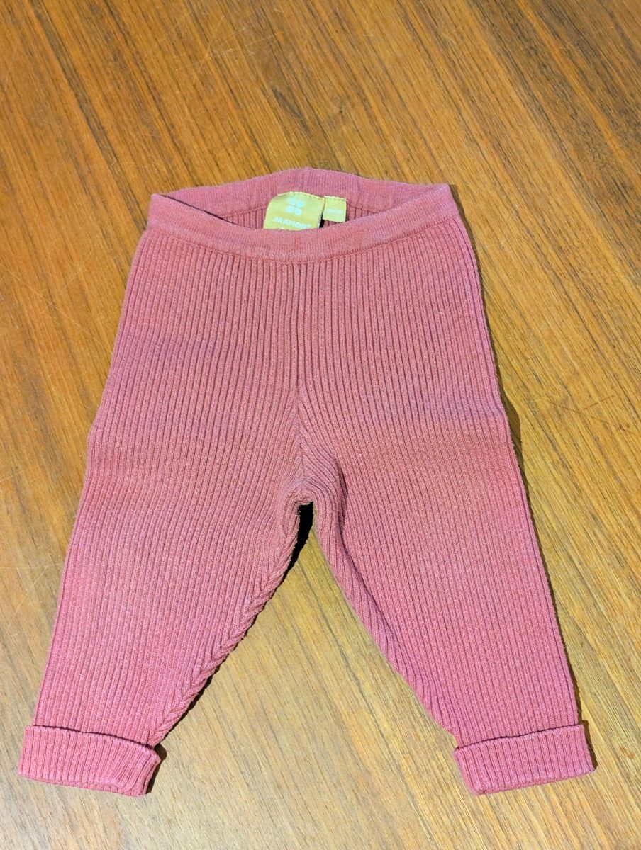 Ribbed Leggings Pink
