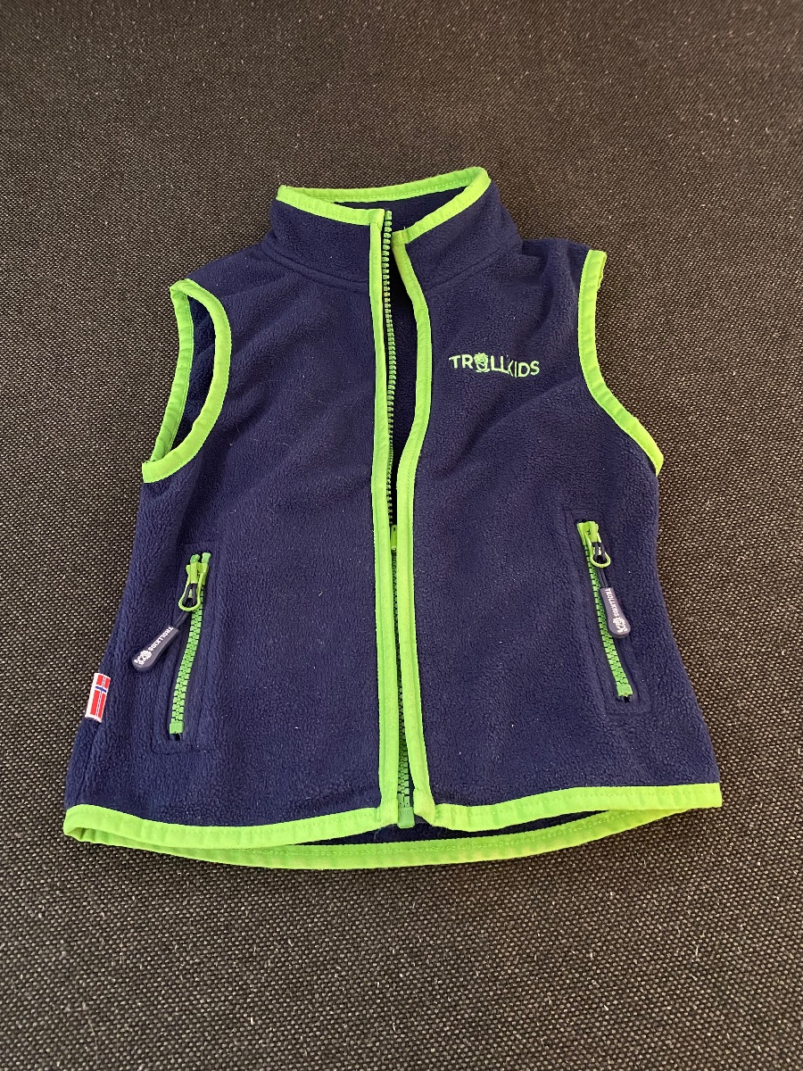 Trollkids Fleeceweste Dunkelblau