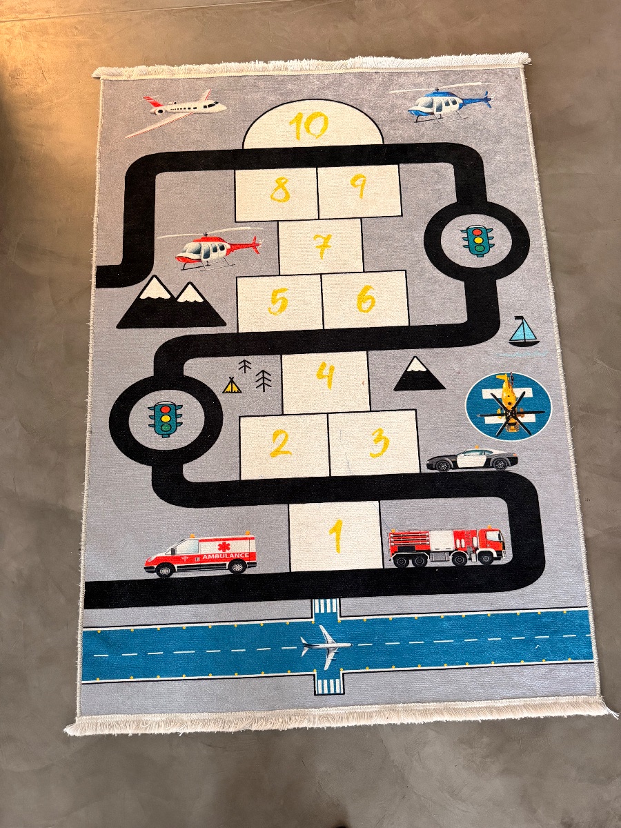 Spielteppich Verkehrsmotive