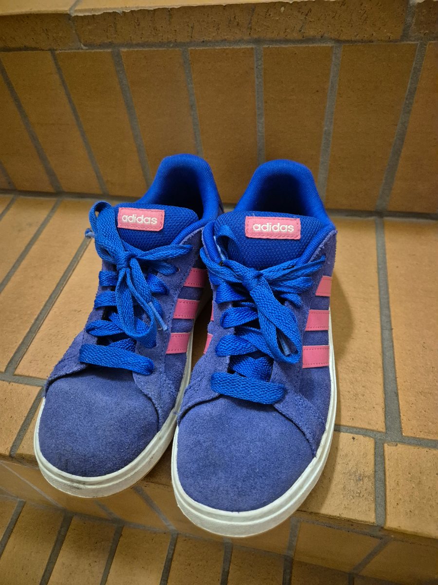 Adidas High Top Sneaker Blau Rosa