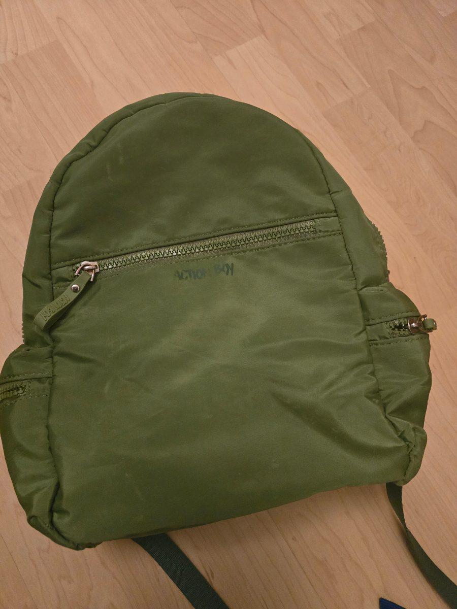 Kinderrucksack oliv grün