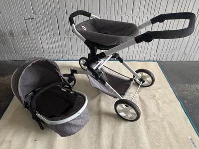 Puppen-Kinderwagen Kombi-Set