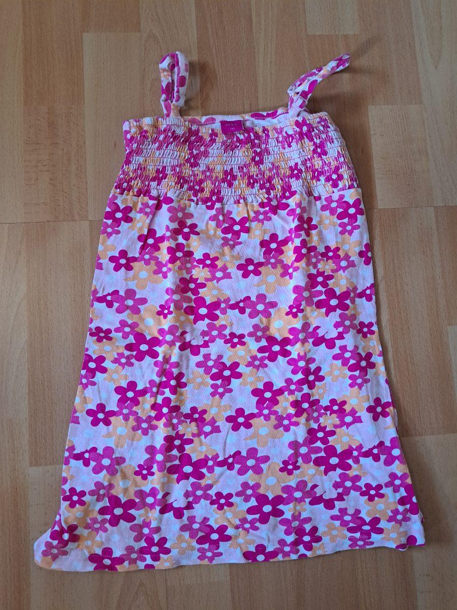 Trägerkleid mit Blumenmuster