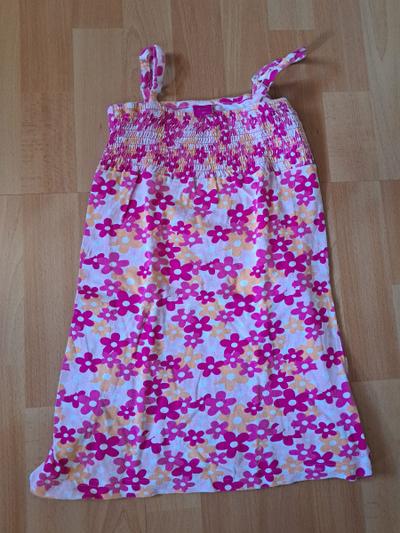 Trägerkleid mit Blumenmuster