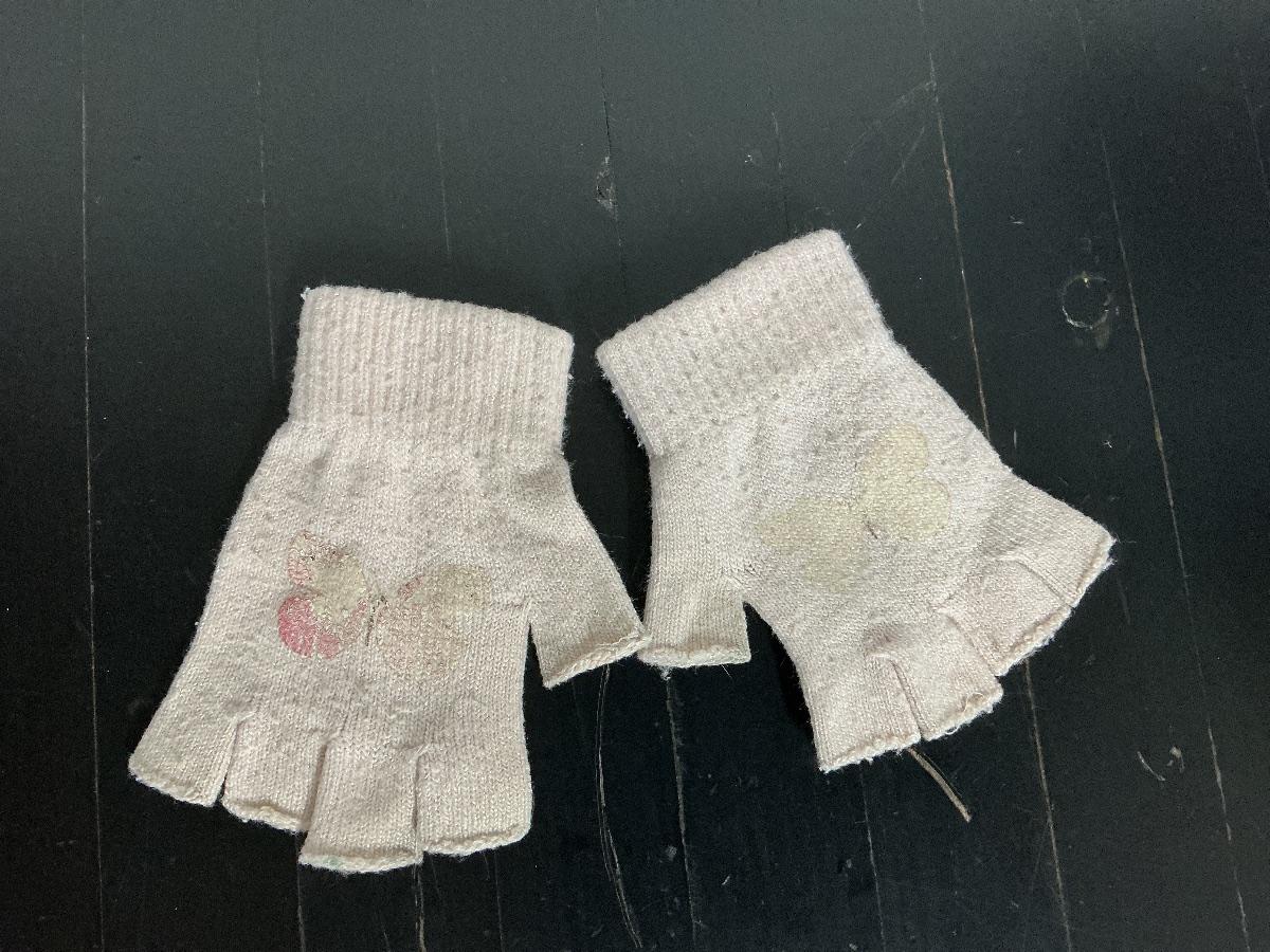 Fingerlose Handschuhe Wolle