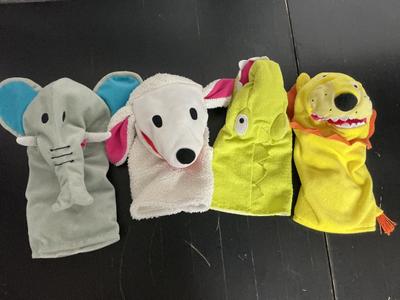 Handpuppen Set 4er