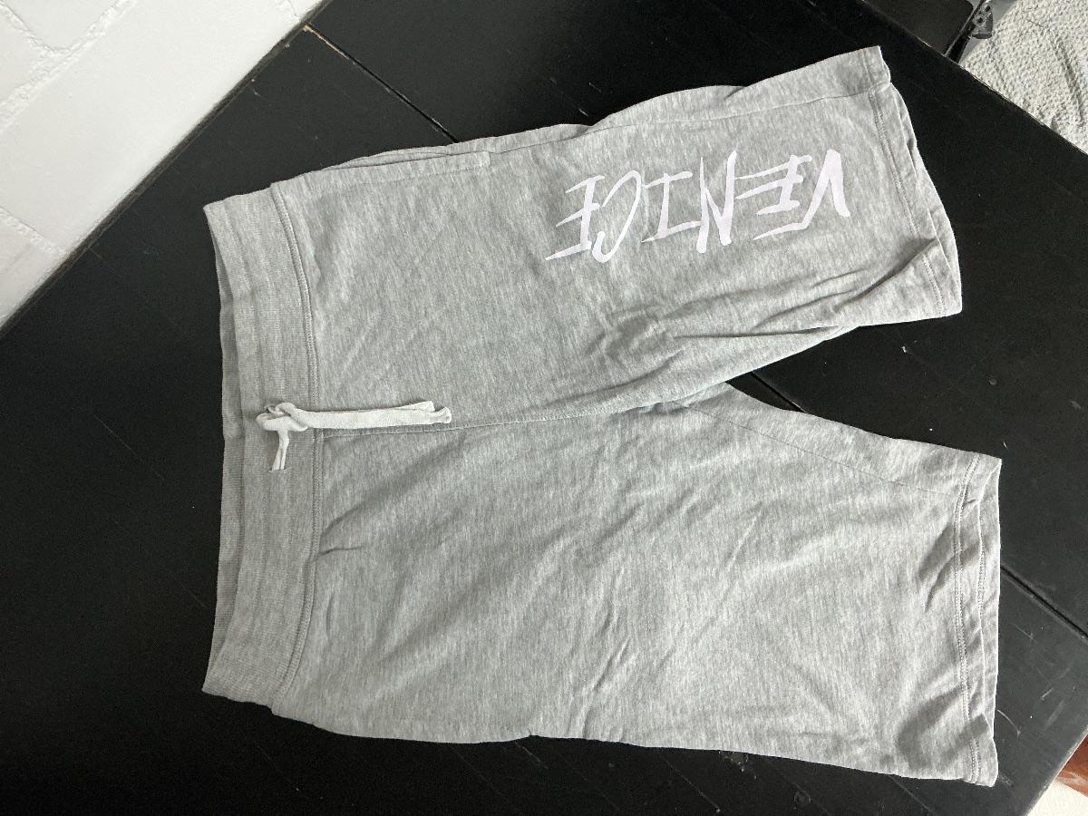 Graue baumwoll Shorts