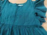 Kleid mit Glitzerfäden, grün Gr. 104 (next) 3