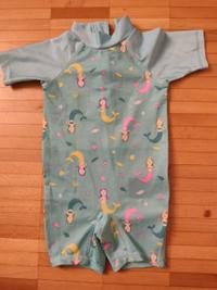 UV-Badeanzug Baby türkis, Meerjungfrauen Gr. 74/80 (lupilu) 2