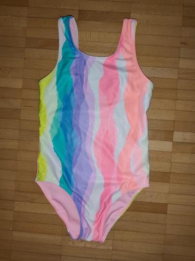 Badeanzug Gr. 116, Regenbogen (NEXT)