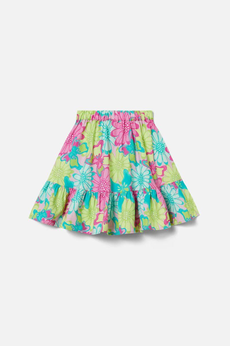 Blumenrock bunt