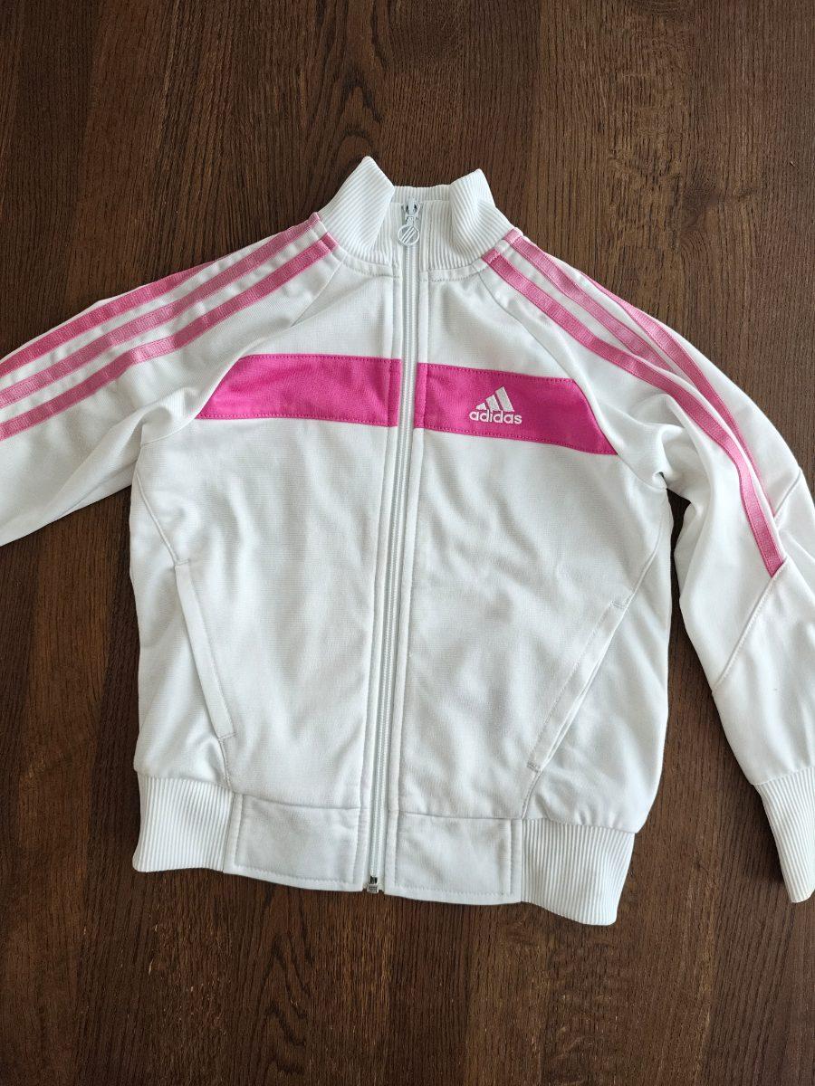 Adidas Trainingsjacke weiss-pink