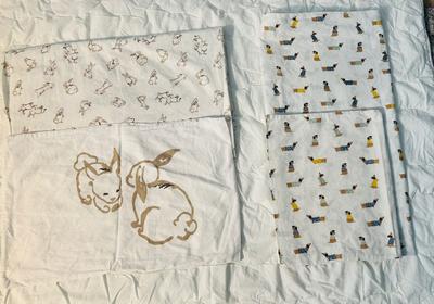 2 Bettwäsche Sets mit Tiermotiv