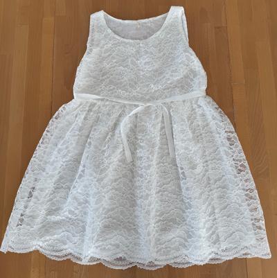 Spitzenkleid weiss