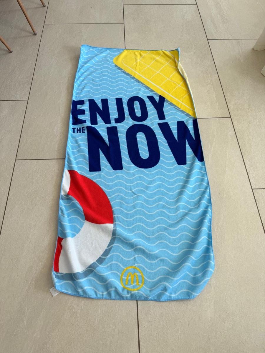 Strandtuch Enjoy the Now von McDonalds