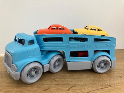 GreenToys Auto-Transporter mit Fahrzeugen