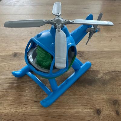 GreenToys Spielzeug Hubschrauber blau