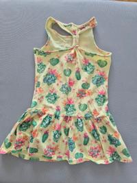 Kleid mit Kaktus- und Blumenmuster 3