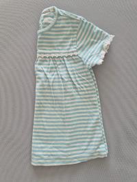 Gestreiftes T-Shirt mit Spitze 4