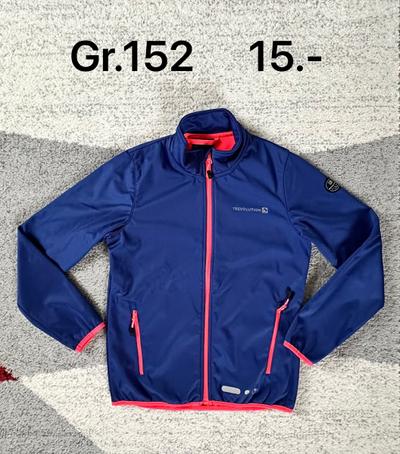 Softshell Jacke  Trevolution blau-pink
