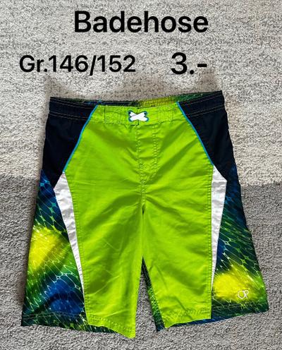 Badehose neongelb