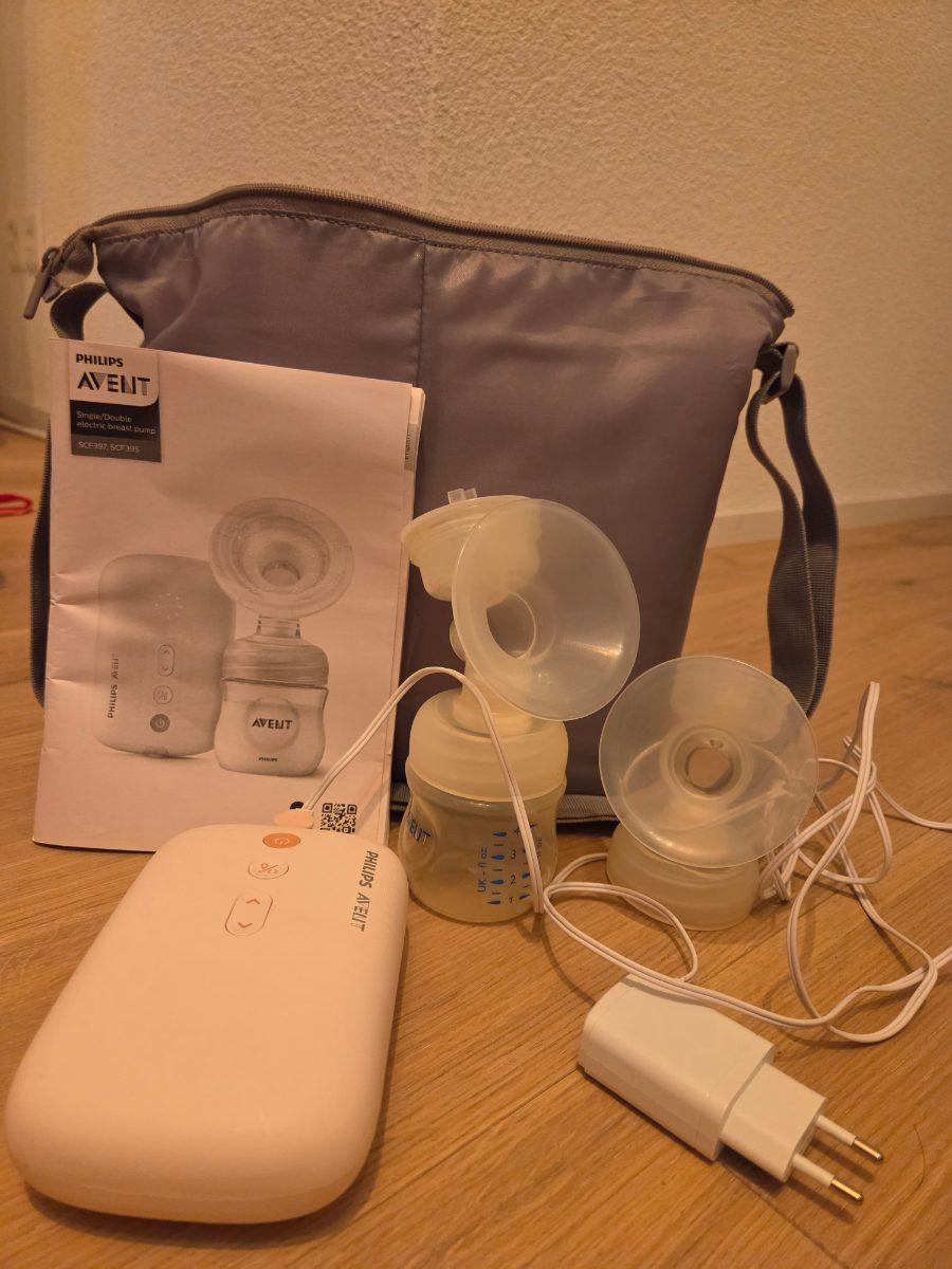 Avent Elektronische Milchpumpe mit Zubehör