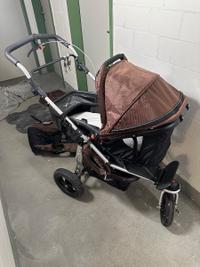 Kinderwagen Duo-System braun 1