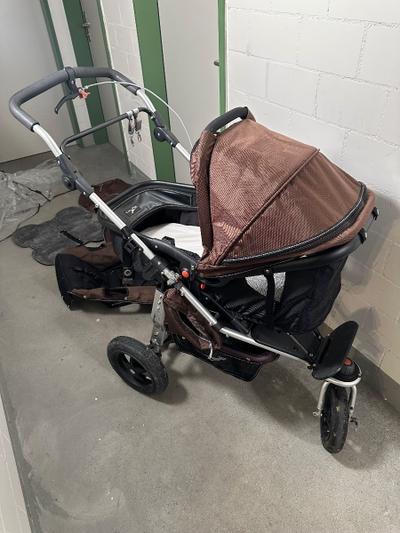 Kinderwagen Duo-System braun