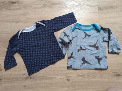 2er Set Langarm-Shirts