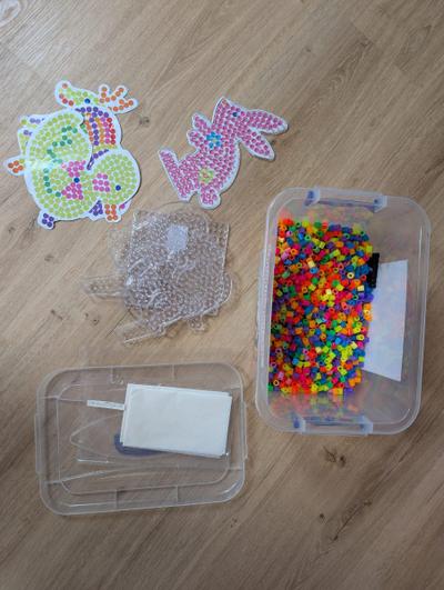 Bügelperlen Set mit Zubehör