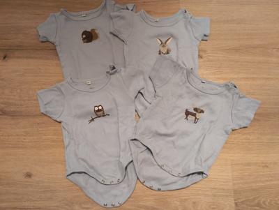 Bodies mit Tiermotiven
