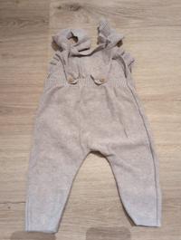 Strickanzug mit Schleife Beige 3