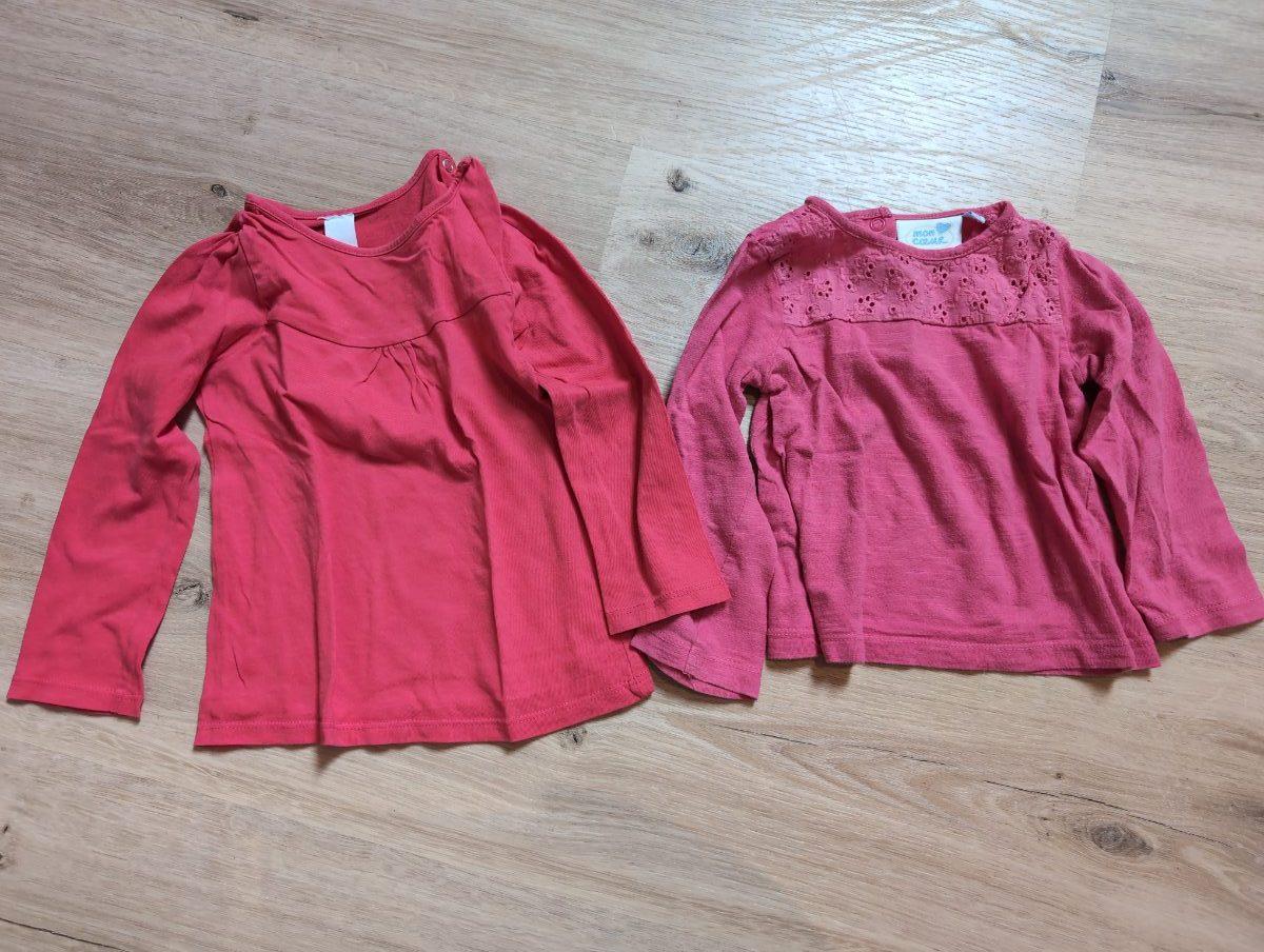 Langarm-Shirts pink