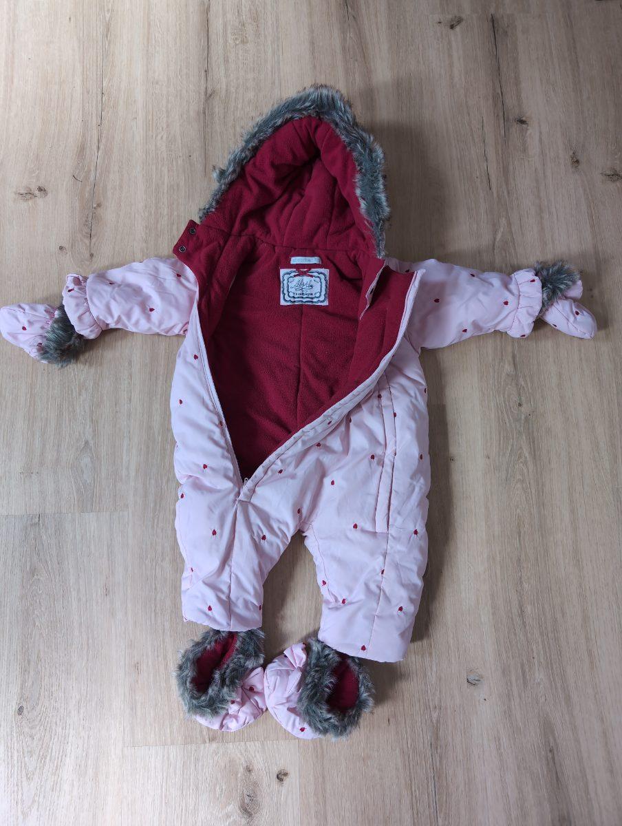 Schneeanzug rosa