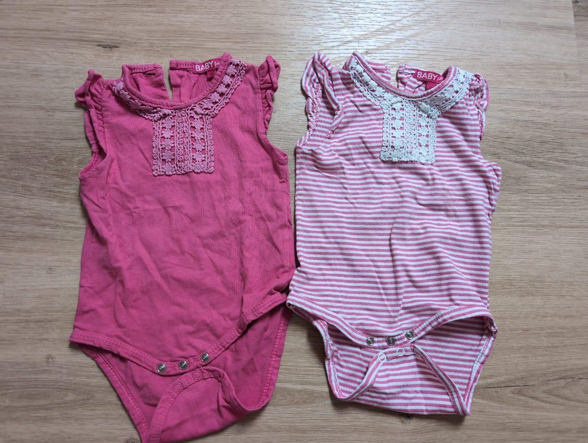 Sommerbodys mit Spitze, 2er Set