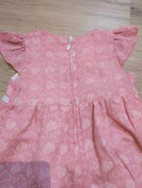 Sommerkleid mit Rüschen Rosa 2