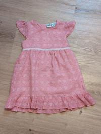 Sommerkleid mit Rüschen Rosa 1