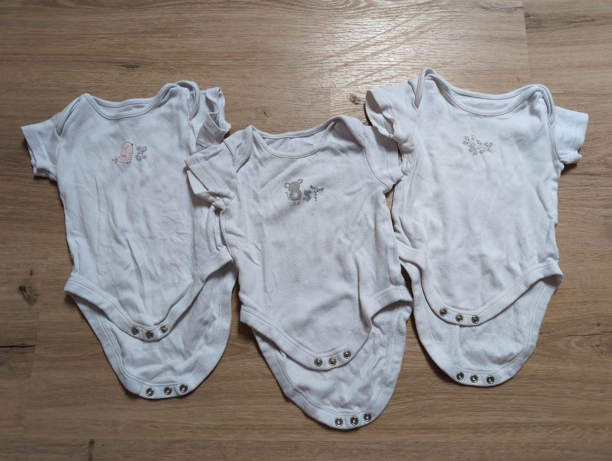 Bodys mit Motiven, 3er-Set