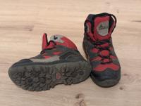 Wanderschuhe rot/schwarz 2