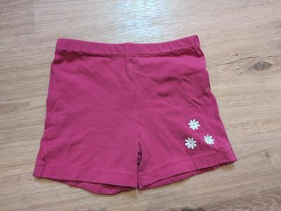 Shorts pink mit Blumendruck