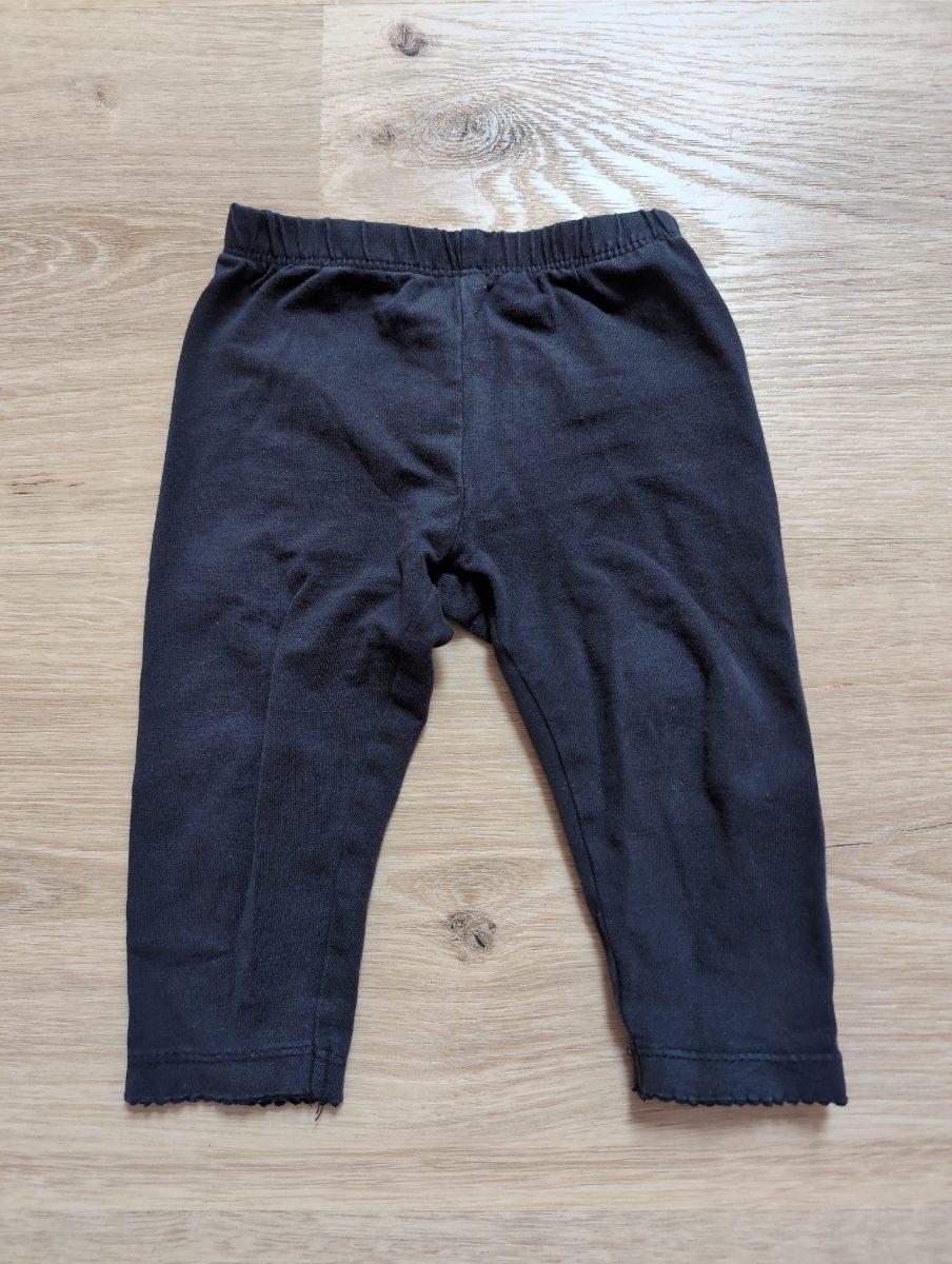 Schwarze Leggings