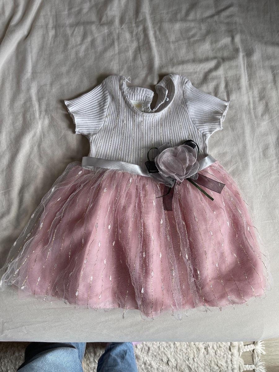 Kleid mit Tüllrock und Schleife