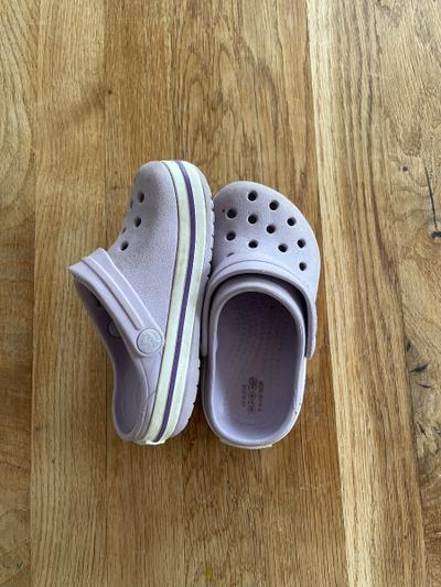 Crocs lila, Gr. 23