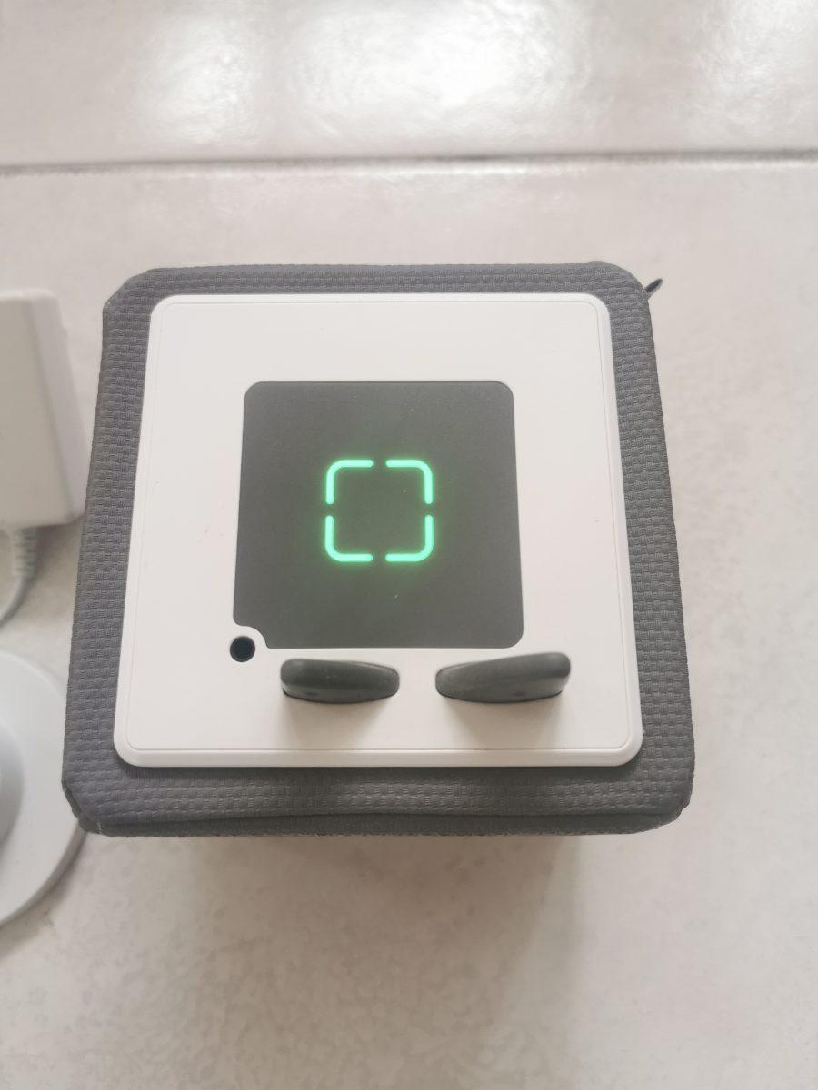 Graue anthrazite Toniebox mit neuem Akku