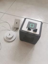 Graue anthrazite Toniebox mit neuem Akku 2