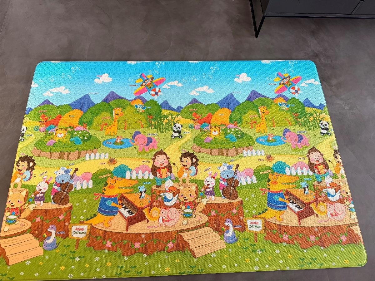 Spielmatte Animal Orchestra, 190 x 130 cm, Dwinguler