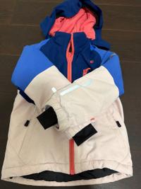 Winterjacke Trevolution Rosa//Violett/Blau 2